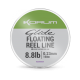 Fir Monofilament Korum -  Glide Floating Reel Line 9.9lb 0.25mm 150m